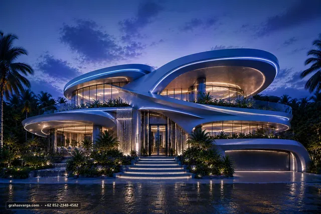 Arsitektur untuk Kabupaten Kepulauan Yapen. — visual arsitektur 1